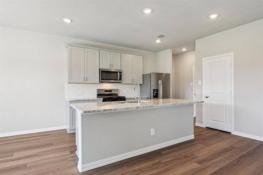 Photo is not of the actual home, but is an inspirational photo of builder’s model home and may depict options, furnishings, and/or decorator features that are not included.