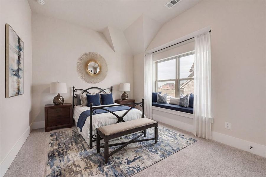 Furnished interior view inside a new home in Park Place, Prosper (Image 16). Furnished interior view inside a new home in Park Place, Prosper (Image 16).