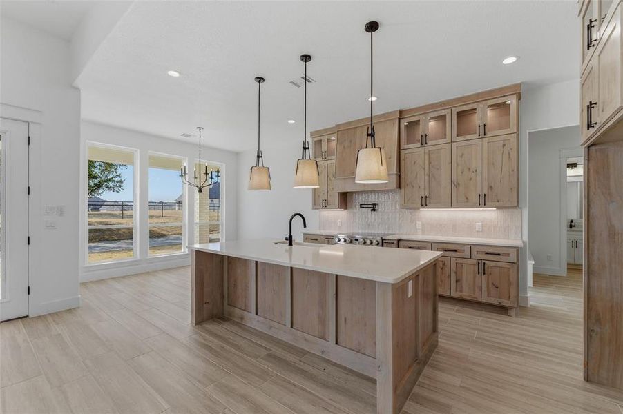 Furnished interior view inside a new home in , Azle (Image 5).