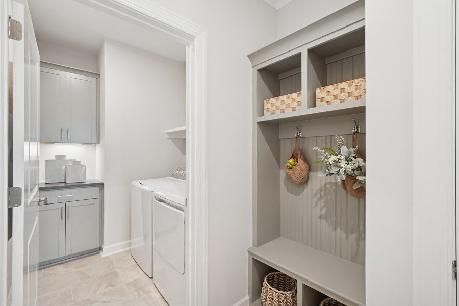 Representative furnished interior of a home built from the Oak Haven by Tri Pointe Homes in Altis At Serenity, Fuquay Varina (Image 29).