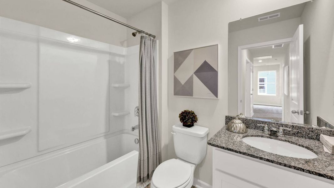 Furnished interior view inside a new home in Evergreen Landing, Rossville (Image 30).