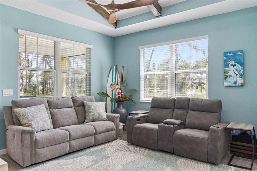 Furnished interior view inside a new home in , Daytona Beach (Image 11). Furnished interior view inside a new home in , Daytona Beach (Image 11).