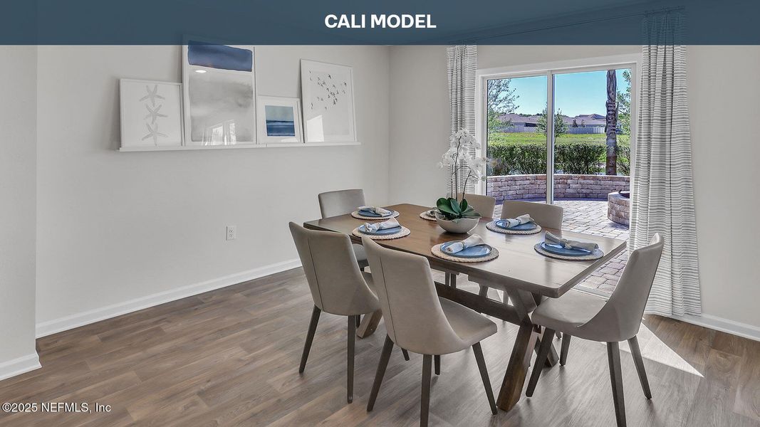 Furnished interior view inside a new home in The Arbors, Jacksonville (Image 41).