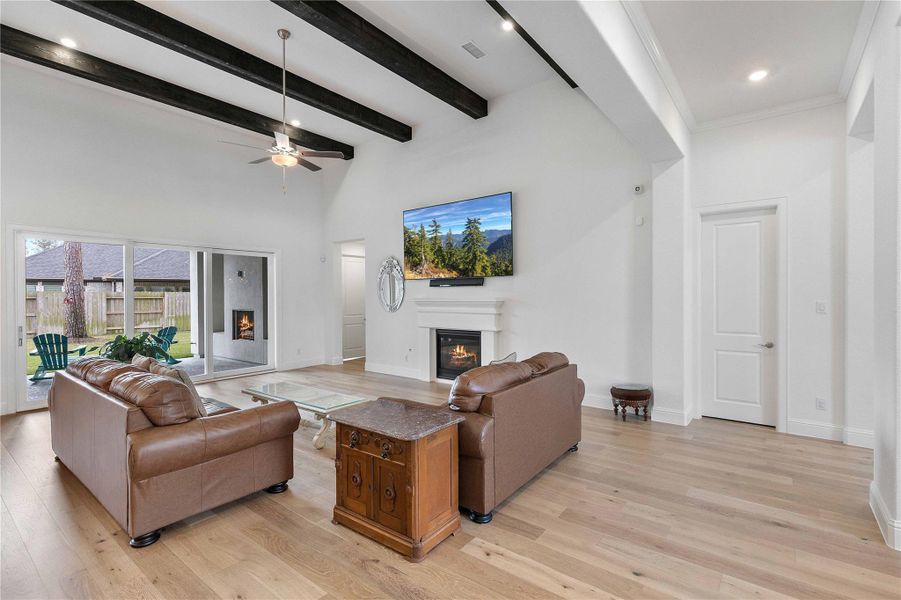 Furnished interior view inside a new home in , Conroe (Image 17). Furnished interior view inside a new home in , Conroe (Image 17).