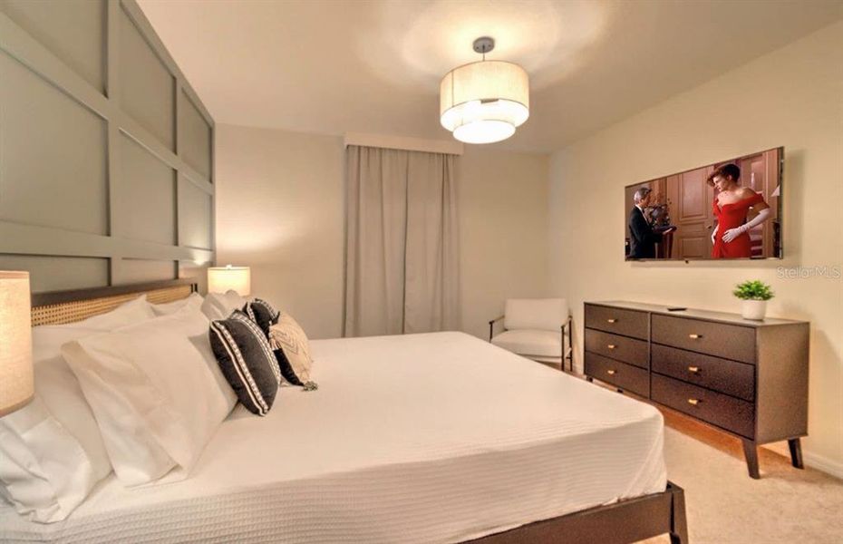 Furnished interior view inside a new home in , Clermont (Image 3).