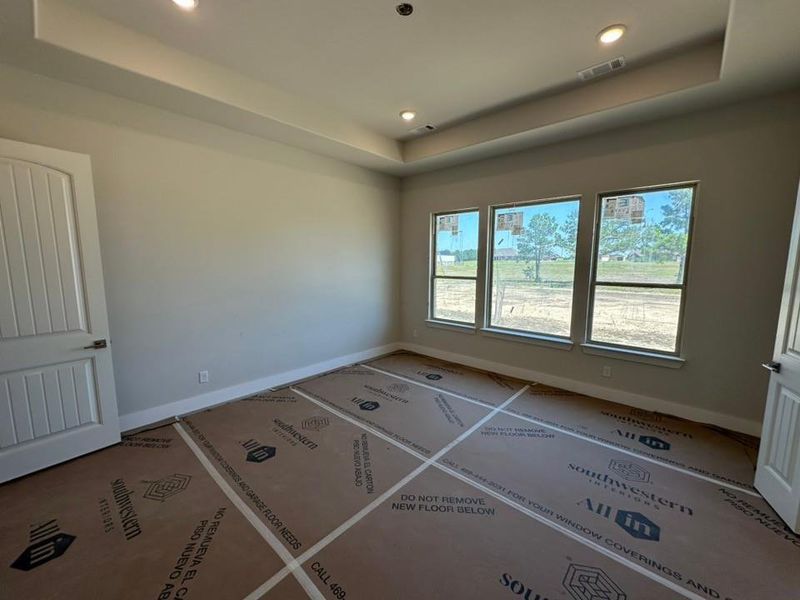 In-progress construction of a new home in Fannin Ranch, Leonard, TX (Image 16). In-progress construction of a new home in Fannin Ranch, Leonard, TX (Image 16).
