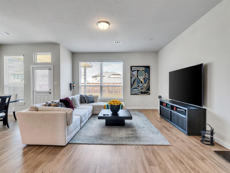 Furnished interior view inside a new home in Sunterra, Katy (Image 21). Furnished interior view inside a new home in Sunterra, Katy (Image 21).