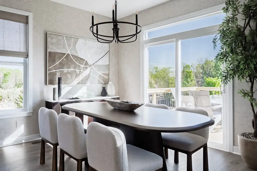 Representative furnished interior of a home built from the Blair by Fischer Homes in Leeland Farms, Fuquay Varina (Image 19).