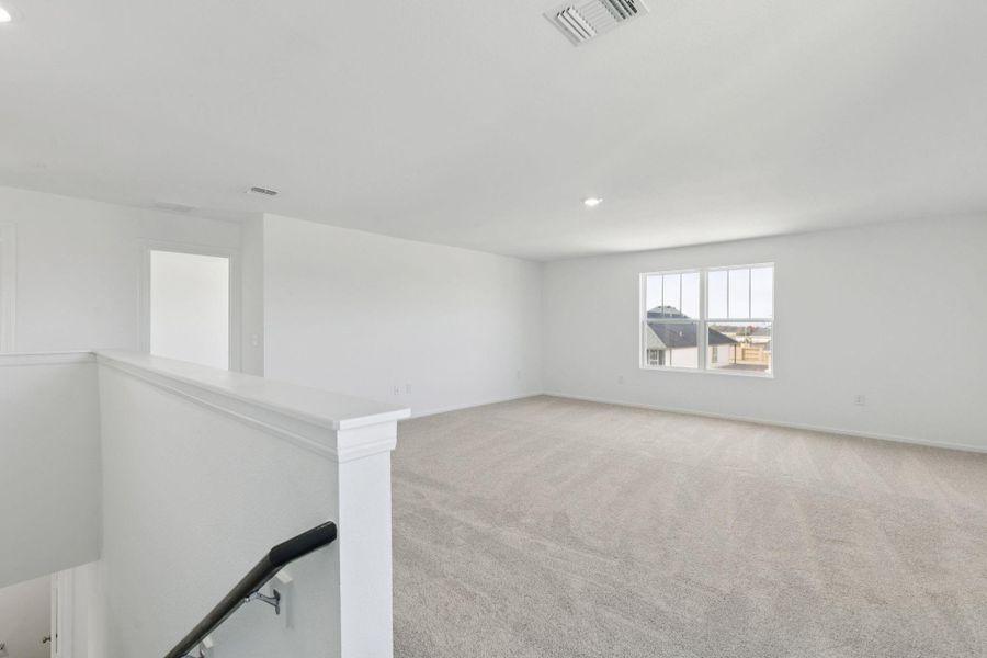 Spacious, unfurnished interior of a new home in Windcress, Cove (Image 27). Spacious, unfurnished interior of a new home in Windcress, Cove (Image 27).