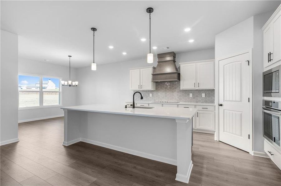 Furnished interior view inside a new home in Harmony Farms, Eatonton (Image 12).