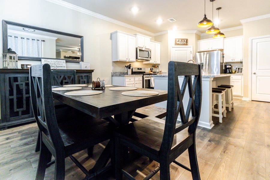 Furnished interior view inside a new home in , Summerville (Image 9).