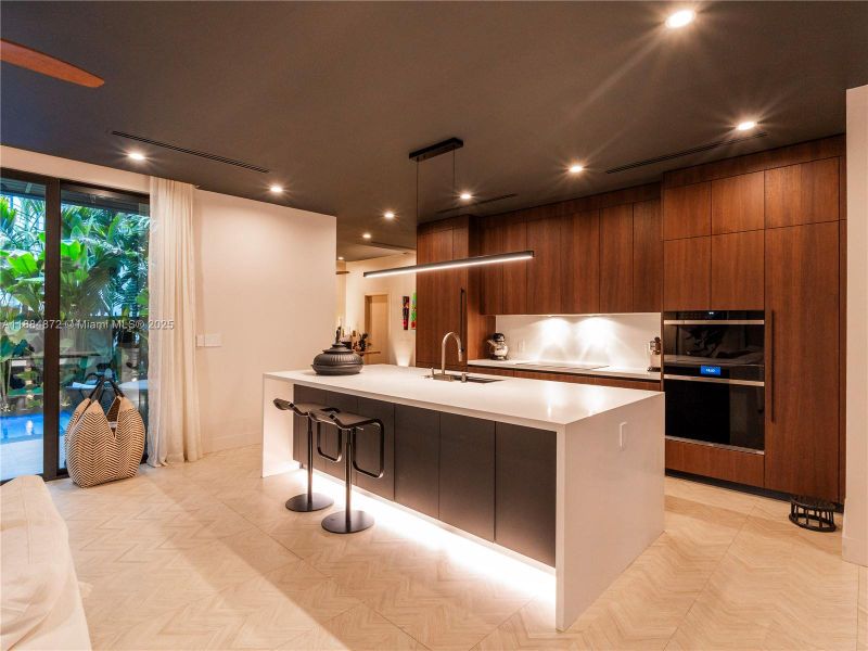 Furnished interior view inside a new home in , Miami (Image 5).