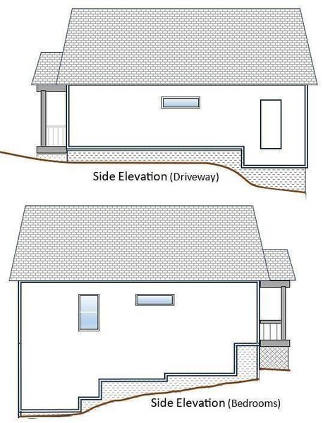 Exterior rendering of this home design in , Cartersville, GA (Image 3).