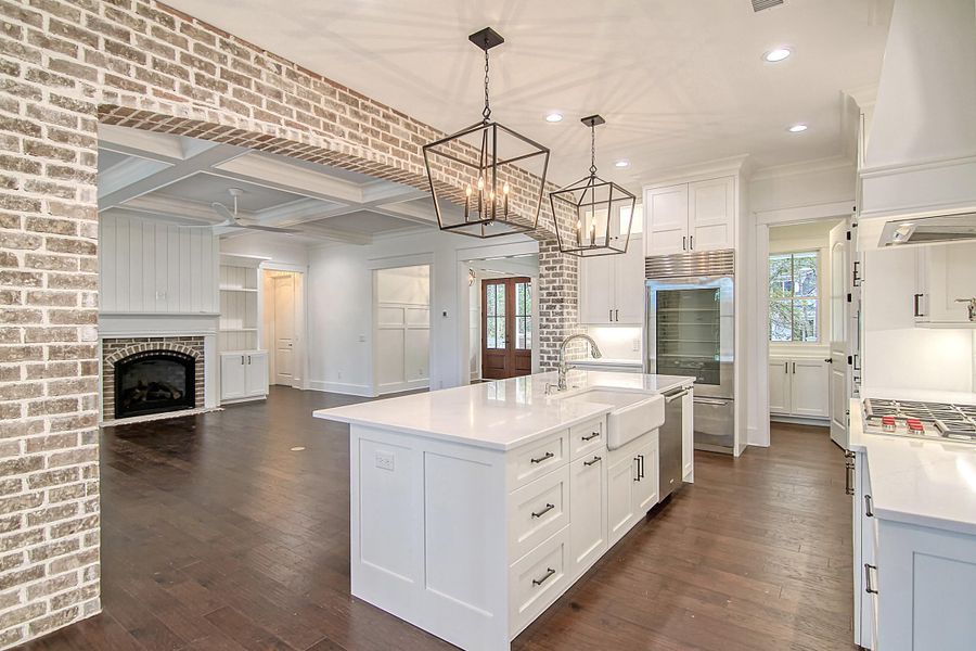 Furnished interior view inside a new home in , Ravenel (Image 5).
