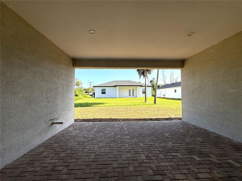 Exterior details and patio area of a home in , Port Charlotte (Image 30). Exterior details and patio area of a home in , Port Charlotte (Image 30).