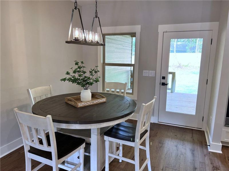 Furnished interior view inside a new home in , Conyers (Image 7).