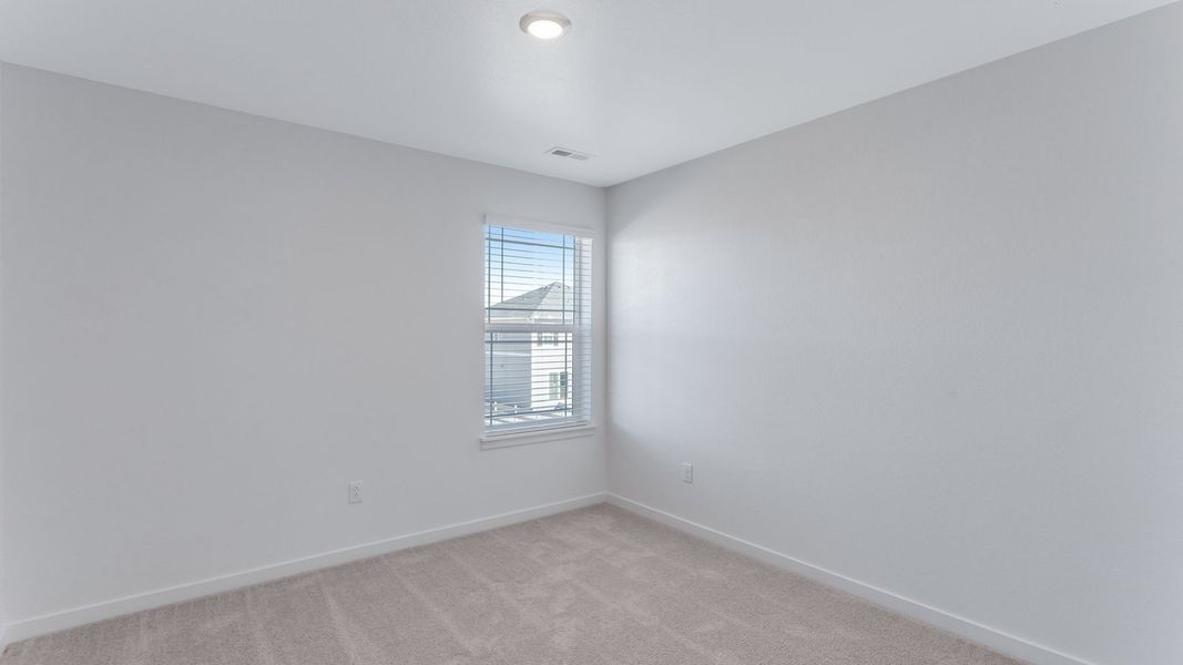 Representative unfurnished interior of a home built from the Calhan by D.R. Horton in Vantage, Berthoud (Image 23).