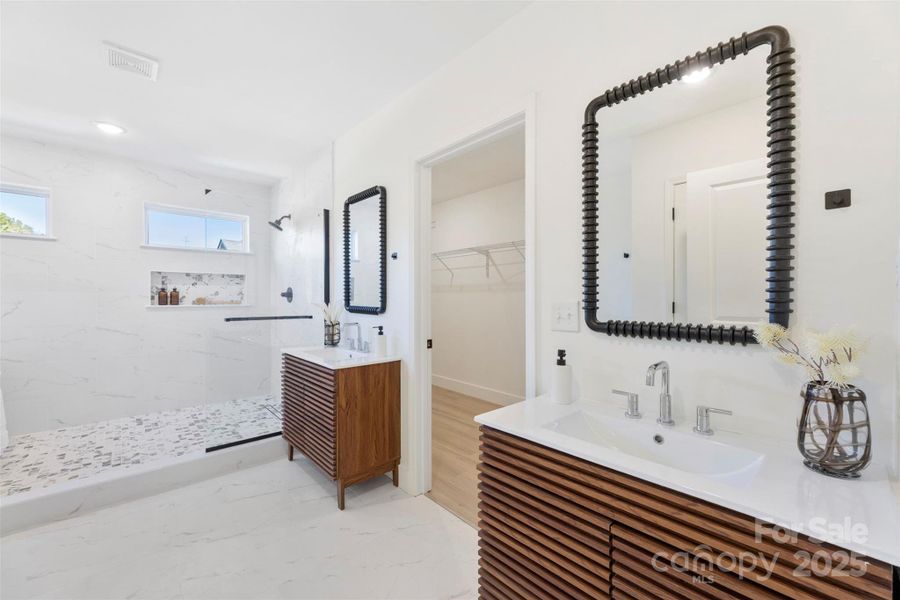 Furnished interior view inside a new home in , Charlotte (Image 13).