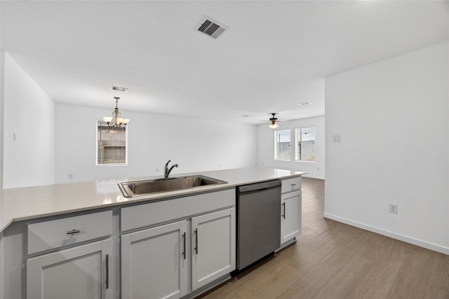 Furnished interior view inside a new home in Anniston, Katy (Image 12).