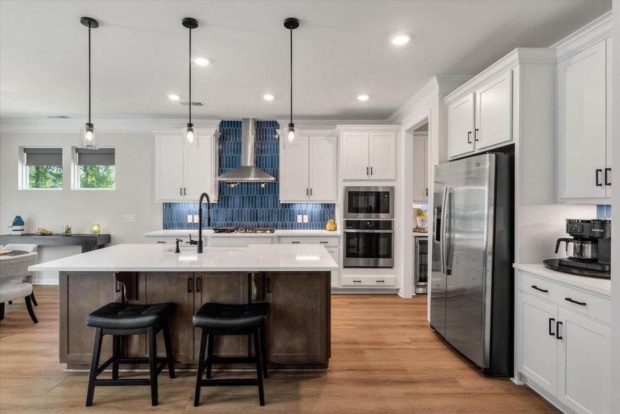 Furnished interior view inside a new home in Parker's Preserve, Ridgeville (Image 8).