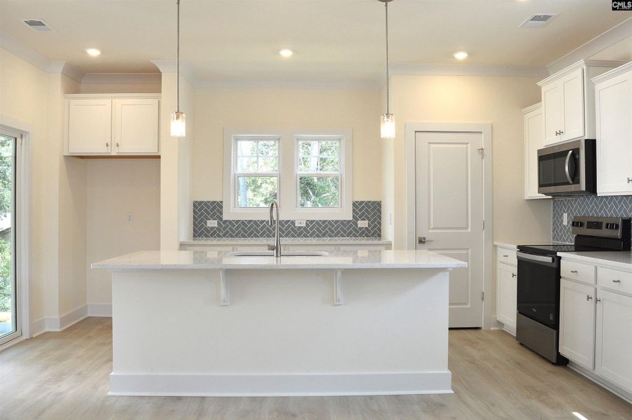 Furnished interior view inside a new home in Bickley Station, Irmo (Image 11). Furnished interior view inside a new home in Bickley Station, Irmo (Image 11).