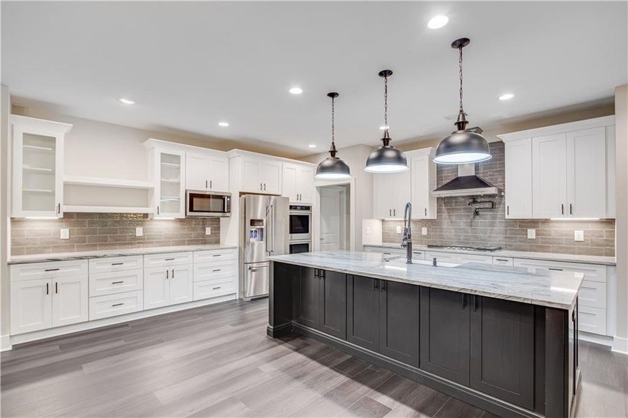 Furnished interior view inside a new home in , Cumming (Image 25).