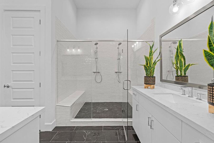 Furnished interior view inside a new home in Bluebonnet Lofts, Austin (Image 12). Furnished interior view inside a new home in Bluebonnet Lofts, Austin (Image 12).