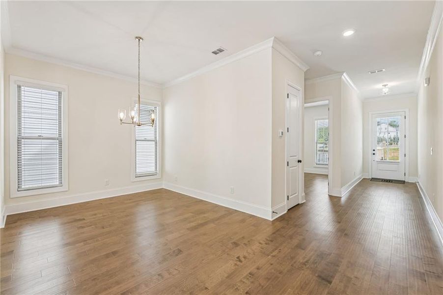 Spacious, unfurnished interior of a new home in Waterhaven, Cumming (Image 37).