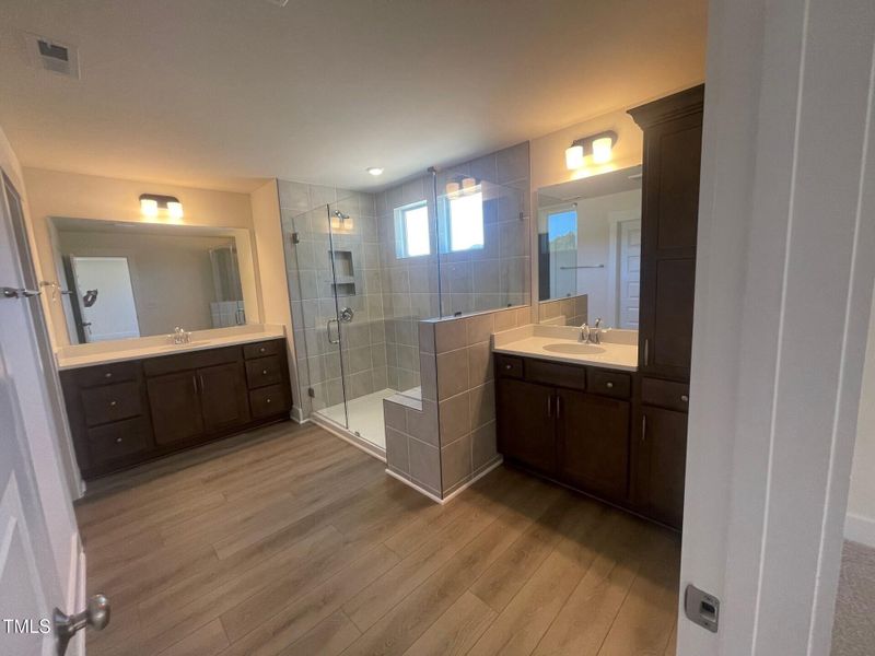 Primary Double Vanity