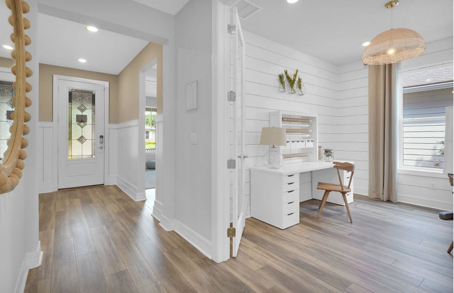 Furnished interior view inside a new home in Waterways, Richmond Hill (Image 15).