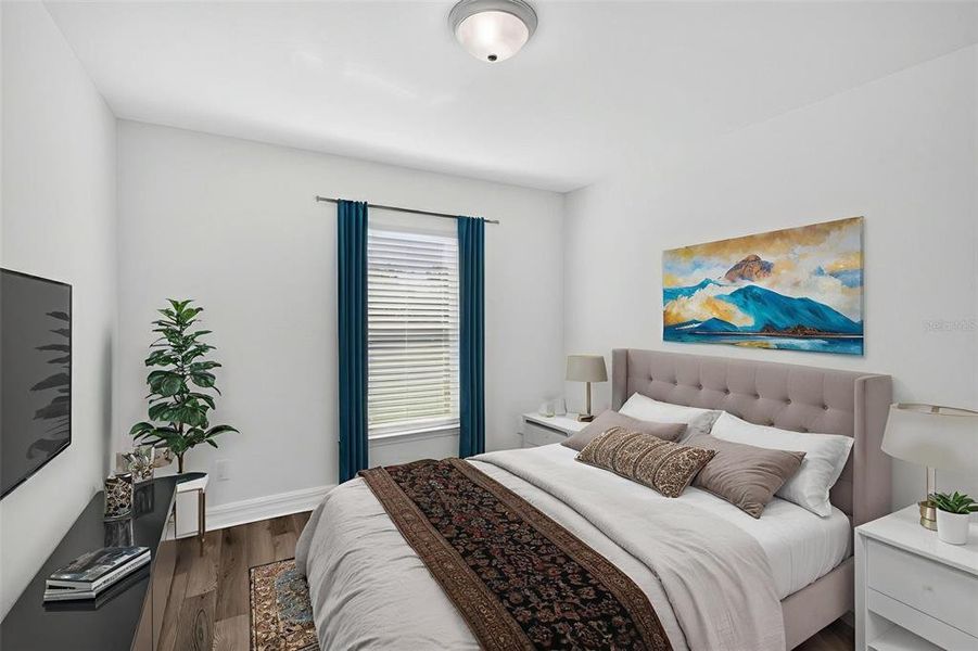 Furnished interior view inside a new home in , Cape Coral (Image 3). Furnished interior view inside a new home in , Cape Coral (Image 3).