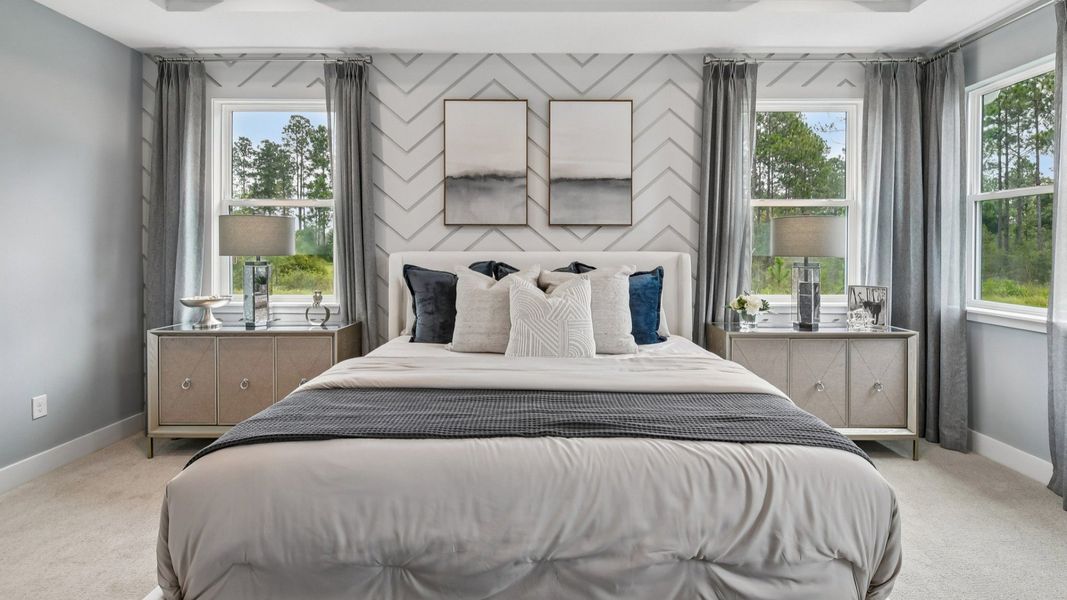 Primary Suite in the Marigold Floor Plan at Haven at Diamond Springs