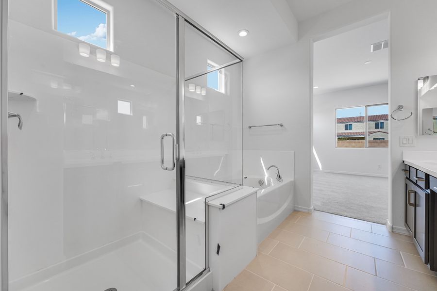 Furnished interior view inside a new home in Combs Ranch, San Tan Valley (Image 4).
