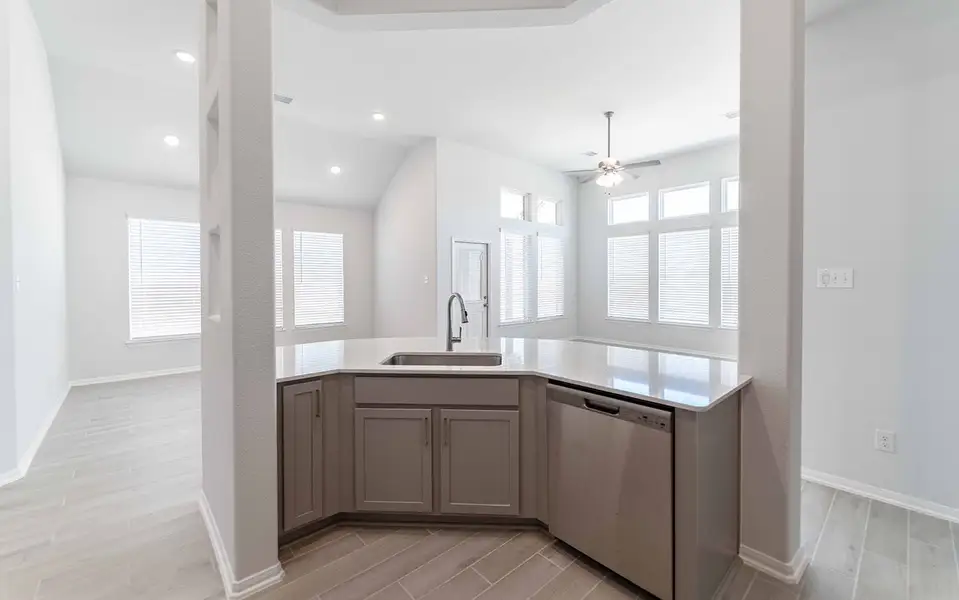 Furnished interior view inside a new home in River Ranch Meadows, Dayton (Image 5).