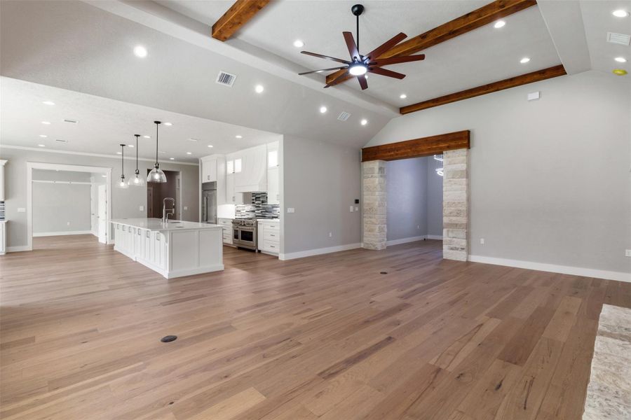 Spacious, unfurnished interior of a new home in , College Station (Image 31).