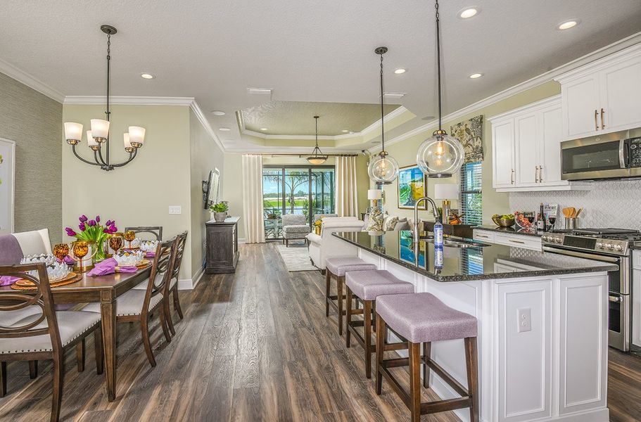 Representative furnished interior of a home built from the Dream 2 by Neal Communities in Canoe Creek, Parrish (Image 8).