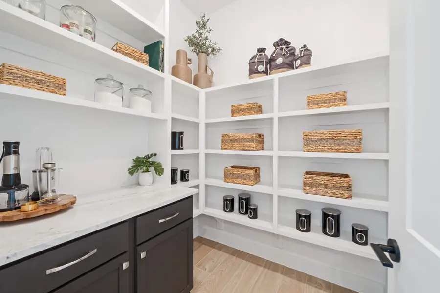 Furnished interior in a model home at Attwater in Waller (Image 22).