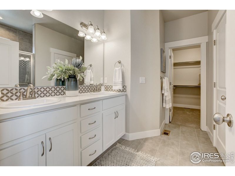 Furnished interior view inside a new home in The Lakes at Centerra - The Shores, Loveland (Image 7).