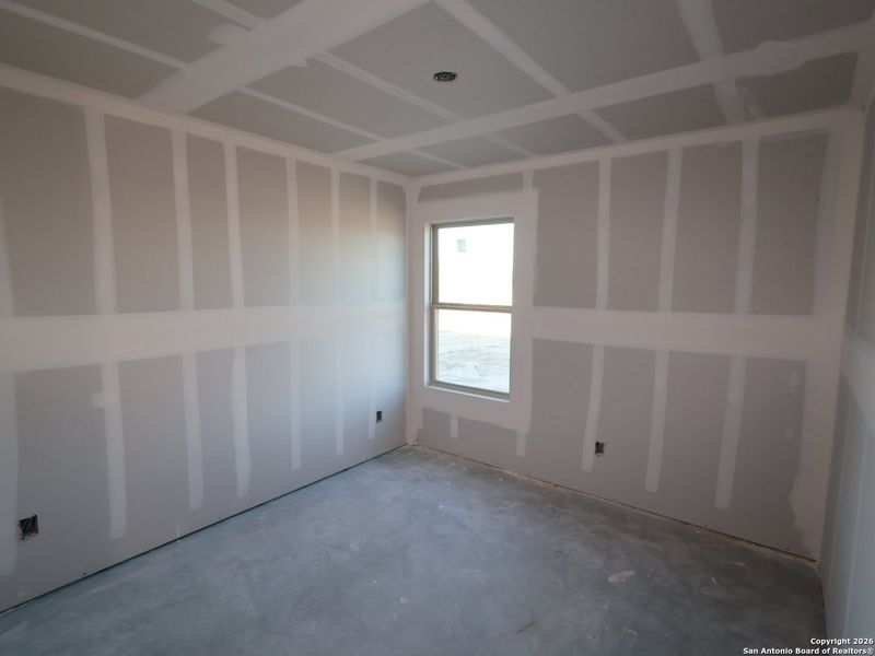 In-progress construction of a new home in Cinco Lakes, San Antonio, TX (Image 29).