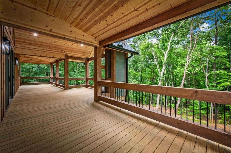 Exterior details and patio area of a home in , McCaysville (Image 27).
