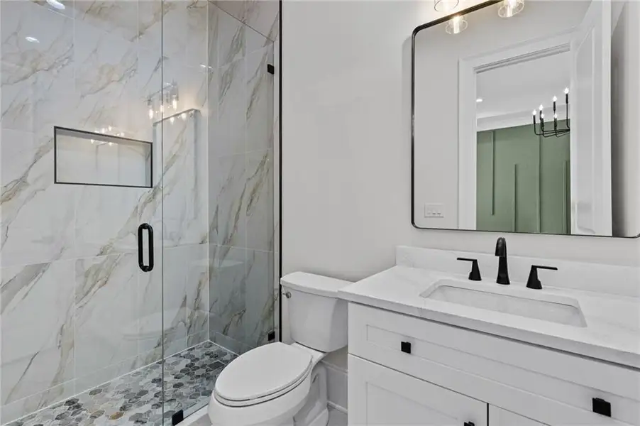 Furnished interior view inside a new home in , Dacula (Image 10).