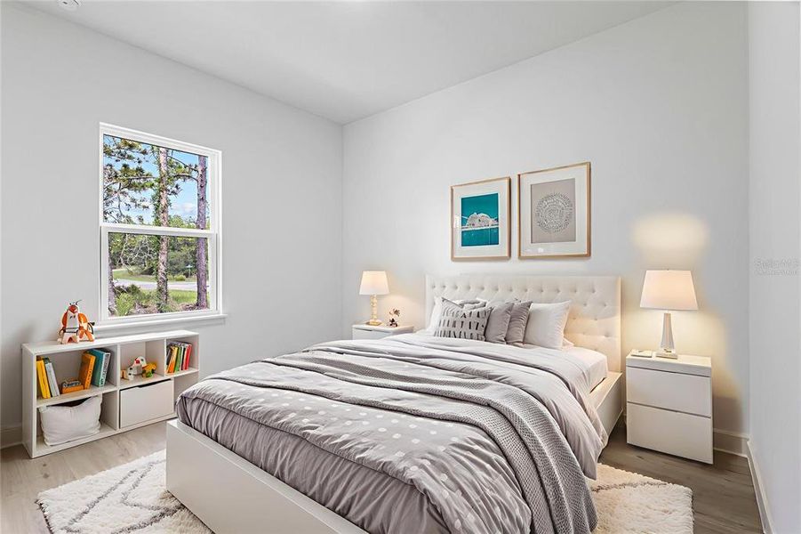 Bedroom #3 - Virtually Staged