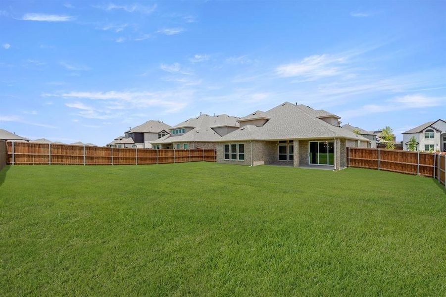 Exterior details and patio area of a home in Grayhawk Addition, Forney (Image 2). Exterior details and patio area of a home in Grayhawk Addition, Forney (Image 2).
