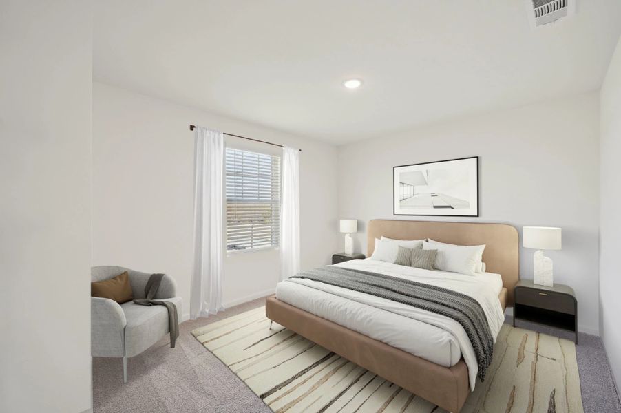 Representative furnished interior of a home built from the Solstice by Starlight Homes in Casteel, Bethlehem (Image 7).