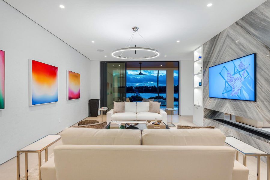 Furnished interior view inside a new home in , Lantana (Image 35).