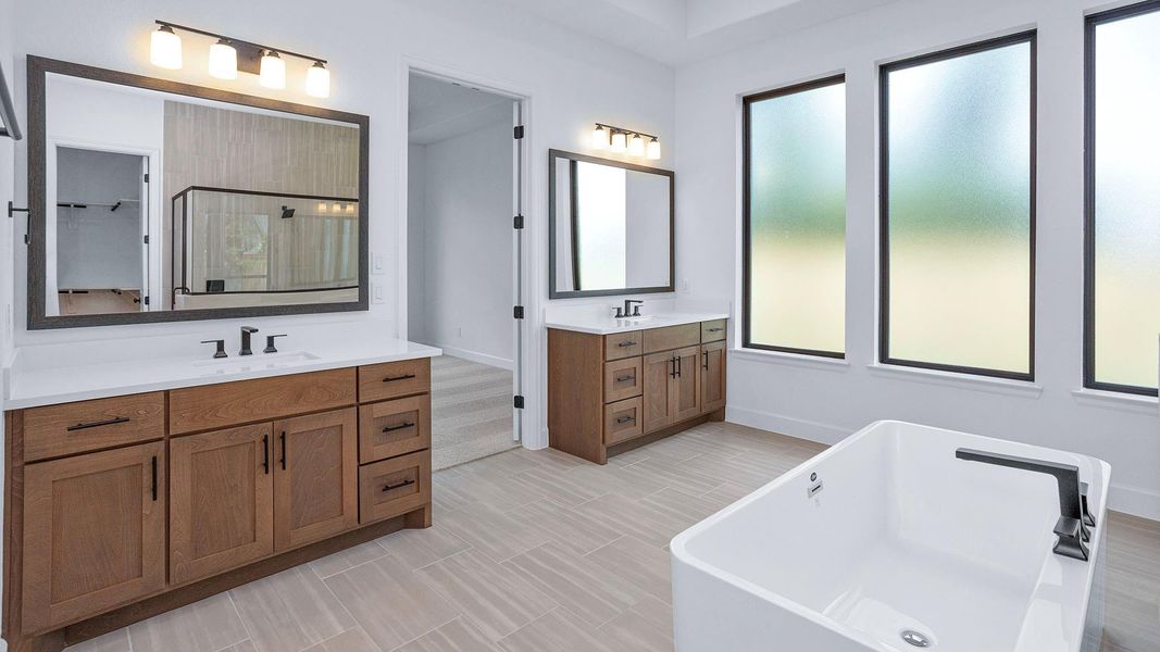 Furnished interior view inside a new home in Kresston, Montgomery (Image 10).