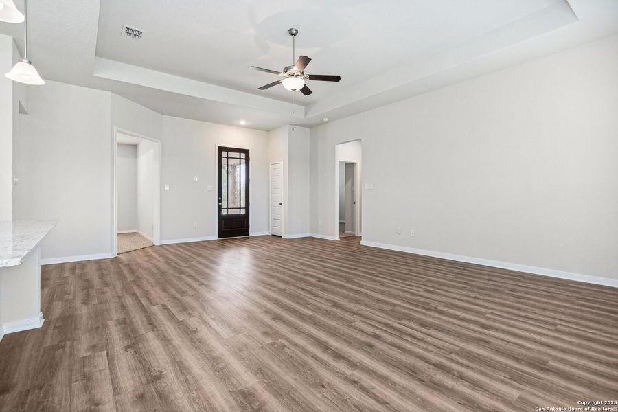 Spacious, unfurnished interior of a new home in Lonesome Dove, San Antonio (Image 26). Spacious, unfurnished interior of a new home in Lonesome Dove, San Antonio (Image 26).