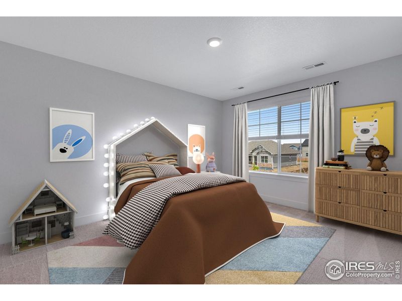 Furnished interior view inside a new home in Vantage, Berthoud (Image 10).