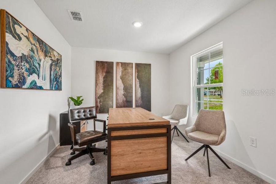 Furnished interior view inside a new home in Baywood Hills, Alachua (Image 6).