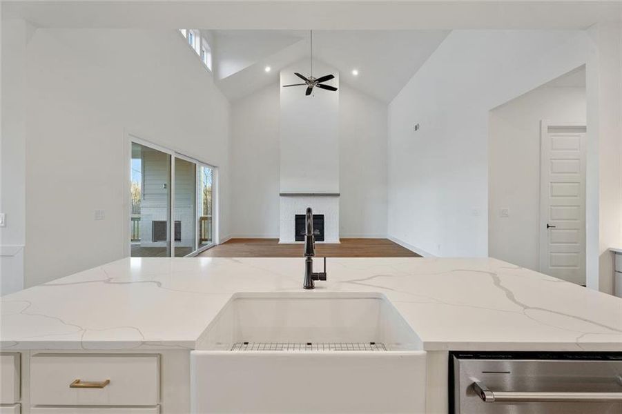 Close-up of interior finishes inside a home in Long Hollow Landing, Gainesville (Image 22).